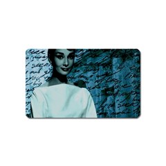 Audrey Hepburn Magnet (name Card) by Valentinaart