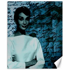 Audrey Hepburn Canvas 16  X 20  