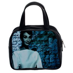 Audrey Hepburn Classic Handbags (2 Sides) by Valentinaart