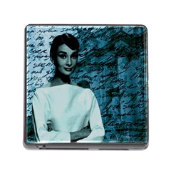 Audrey Hepburn Memory Card Reader (square)