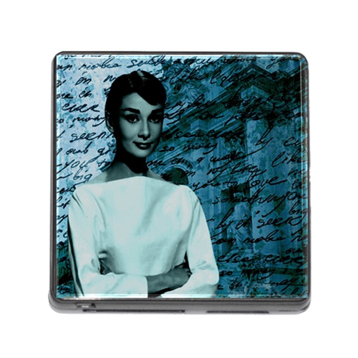 Audrey Hepburn Memory Card Reader (Square)