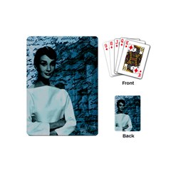 Audrey Hepburn Playing Cards (mini)  by Valentinaart