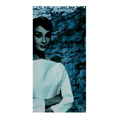 Audrey Hepburn Shower Curtain 36  X 72  (stall)  by Valentinaart