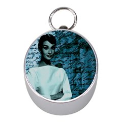 Audrey Hepburn Mini Silver Compasses