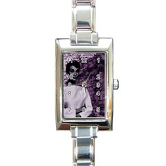 Audrey Hepburn Rectangle Italian Charm Watch by Valentinaart