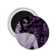 Audrey Hepburn 2 25  Magnets by Valentinaart