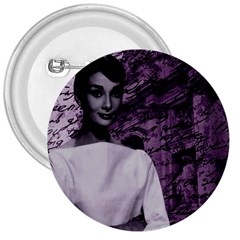 Audrey Hepburn 3  Buttons