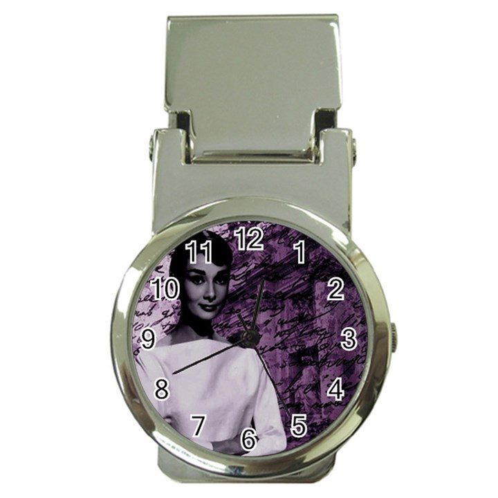 Audrey Hepburn Money Clip Watches