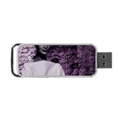 Audrey Hepburn Portable Usb Flash (one Side) by Valentinaart