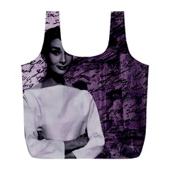 Audrey Hepburn Full Print Recycle Bags (l) 