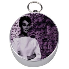 Audrey Hepburn Silver Compasses by Valentinaart