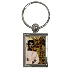 Audrey Hepburn Key Chains (rectangle)  by Valentinaart