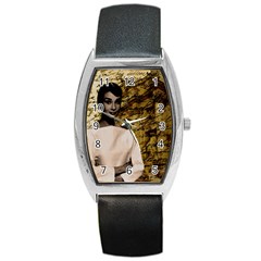 Audrey Hepburn Barrel Style Metal Watch by Valentinaart