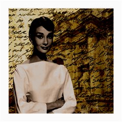 Audrey Hepburn Medium Glasses Cloth (2-side) by Valentinaart