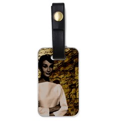 Audrey Hepburn Luggage Tags (one Side)  by Valentinaart