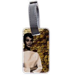 Audrey Hepburn Luggage Tags (two Sides) by Valentinaart