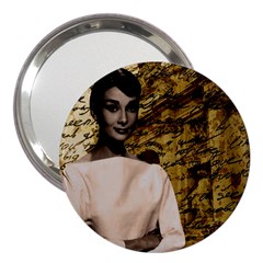 Audrey Hepburn 3  Handbag Mirrors by Valentinaart