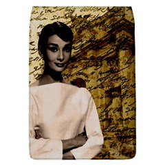 Audrey Hepburn Flap Covers (l)  by Valentinaart