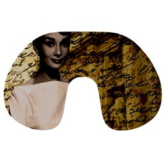 Audrey Hepburn Travel Neck Pillows by Valentinaart