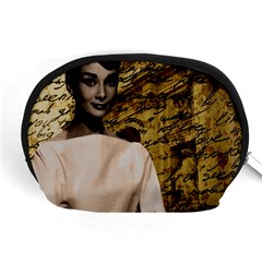 Audrey Hepburn Accessory Pouches (medium)  by Valentinaart