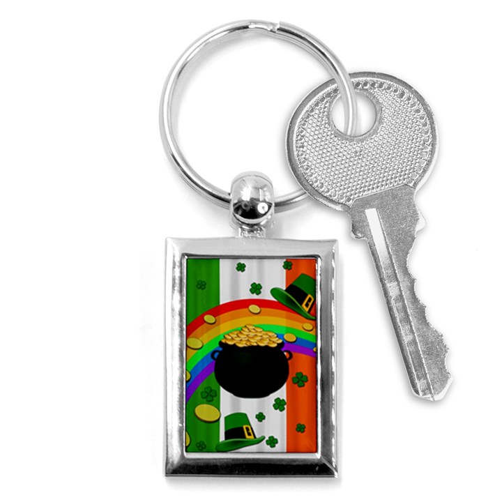 Pot of gold Key Chains (Rectangle) 