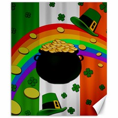 Pot Of Gold Canvas 8  X 10 