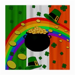 Pot Of Gold Medium Glasses Cloth by Valentinaart