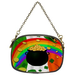 Pot Of Gold Chain Purses (one Side)  by Valentinaart