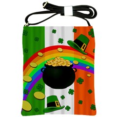 Pot Of Gold Shoulder Sling Bags by Valentinaart