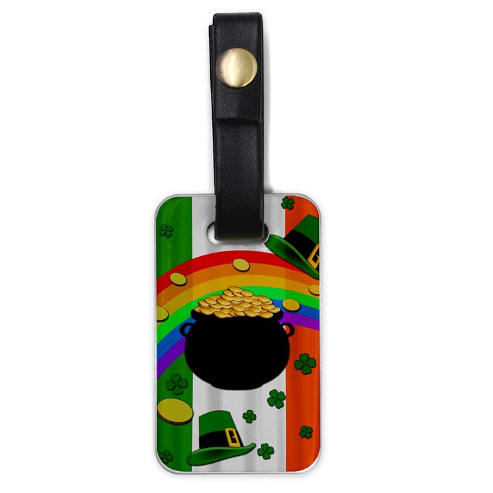 Pot of gold Luggage Tags (One Side) 