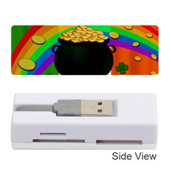 Pot Of Gold Memory Card Reader (stick)  by Valentinaart