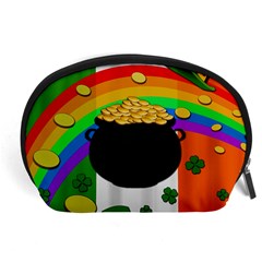 Pot Of Gold Accessory Pouches (large)  by Valentinaart