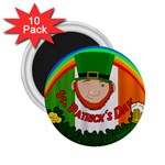 St. Patricks day  2.25  Magnets (10 pack)  Front