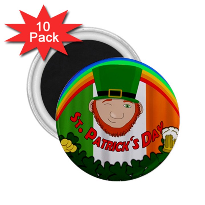 St. Patricks day  2.25  Magnets (10 pack) 