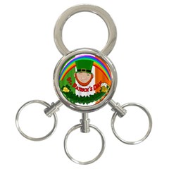 St  Patricks Day  3-ring Key Chains by Valentinaart