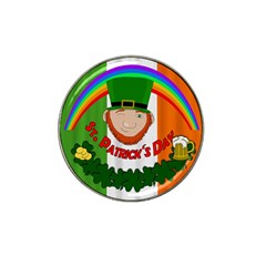 St  Patricks Day  Hat Clip Ball Marker by Valentinaart