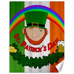 St  Patricks Day  Canvas 12  X 16   by Valentinaart