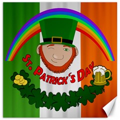 St  Patricks Day  Canvas 16  X 16   by Valentinaart