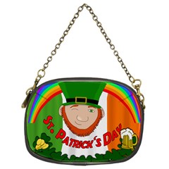 St  Patricks Day  Chain Purses (two Sides)  by Valentinaart