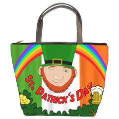 St  Patricks Day  Bucket Bags by Valentinaart