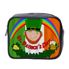 St  Patricks Day  Mini Toiletries Bag 2-side by Valentinaart