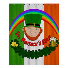 St  Patricks Day  Shower Curtain 60  X 72  (medium)  by Valentinaart