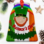 St. Patricks day  Ornament (Bell) Front