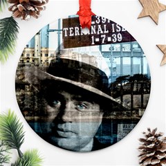 Al Capone  Ornament (round) by Valentinaart