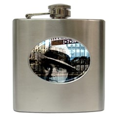 Al Capone  Hip Flask (6 Oz) by Valentinaart