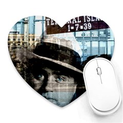 Al Capone  Heart Mousepads by Valentinaart