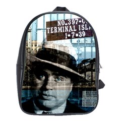 Al Capone  School Bags(large)  by Valentinaart