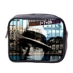 Al Capone  Mini Toiletries Bag 2-side by Valentinaart