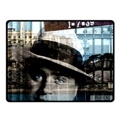 Al Capone  Fleece Blanket (small) by Valentinaart