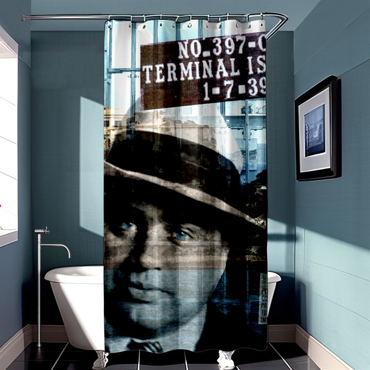 Al Capone  Shower Curtain 36  x 72  (Stall) 